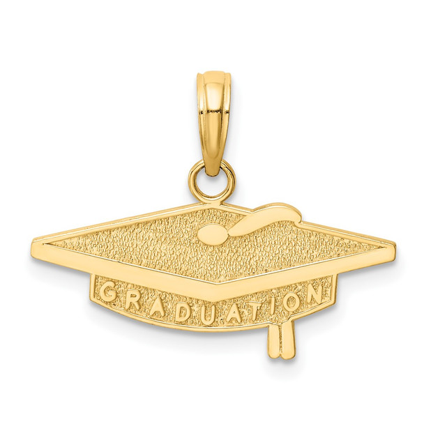 10K Yellow Gold Graduation Charm