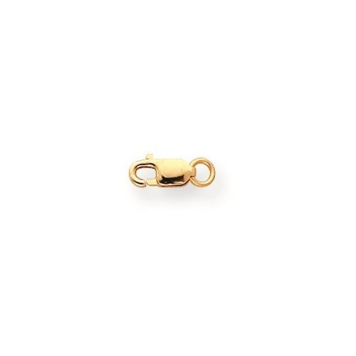 3.2mm 14k Yellow Gold Standard Weight Lobster Clasp