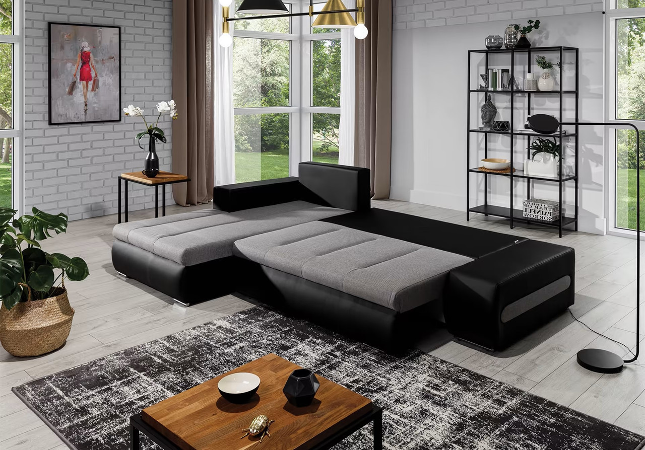 Liverpool Corner Sofa Bed with Storage SR83/SR93 (Left Corner Only)