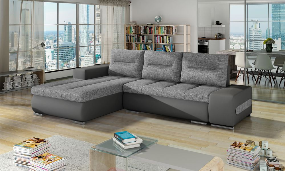 Liverpool Corner Sofa Bed With Storage B01 S11