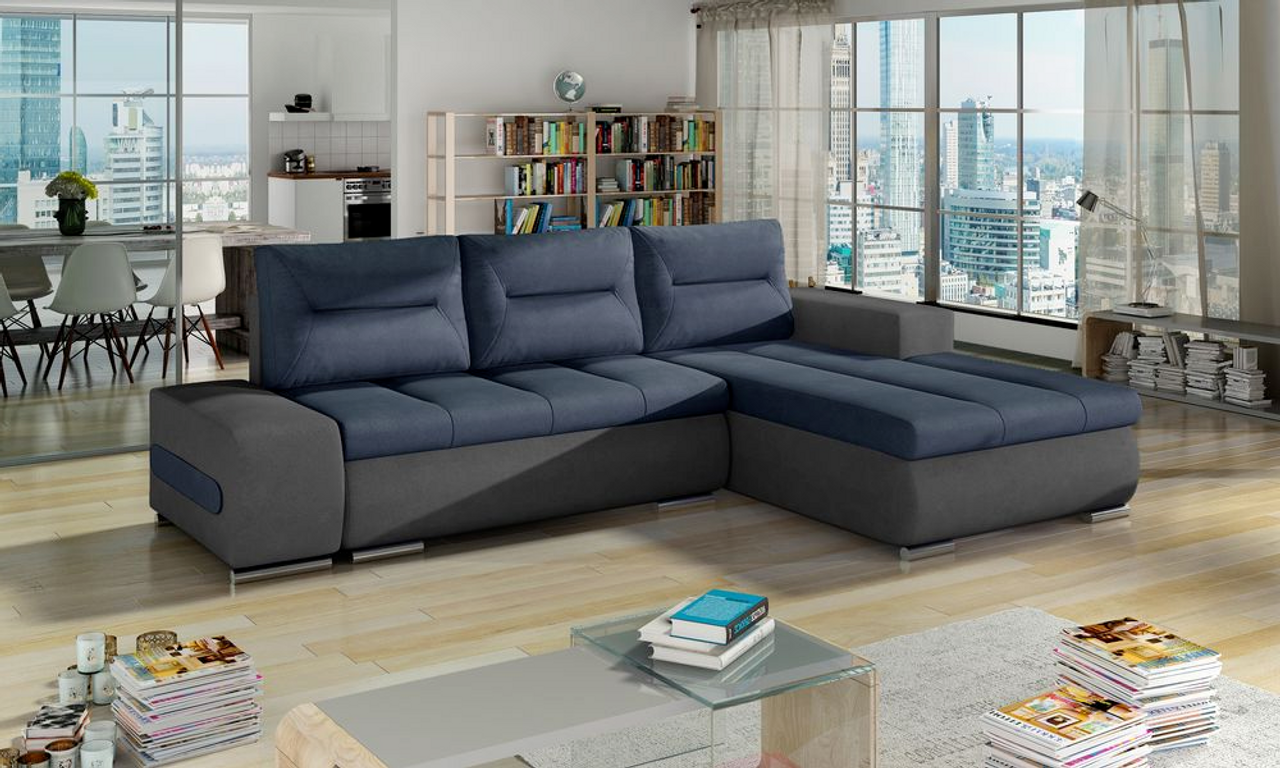 Liverpool Corner Sofa Bed With Storage B01 S11