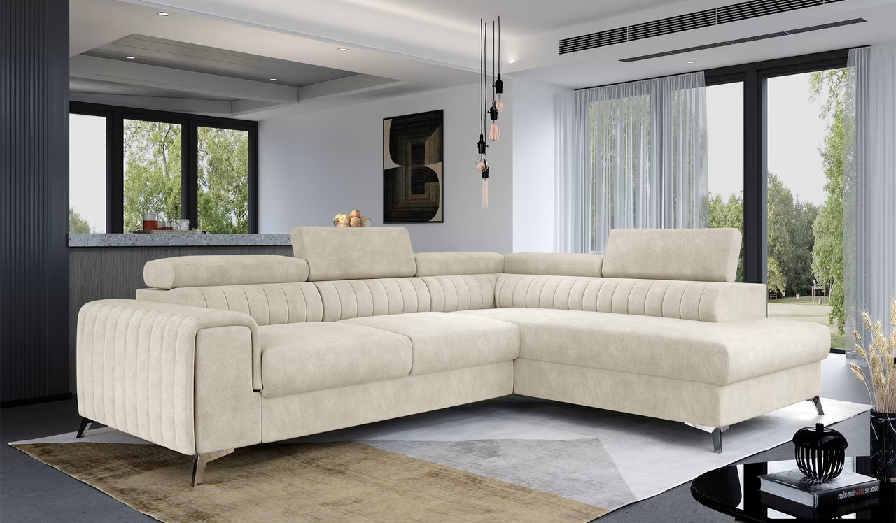 Leicester corner sofa bed with storage M04
