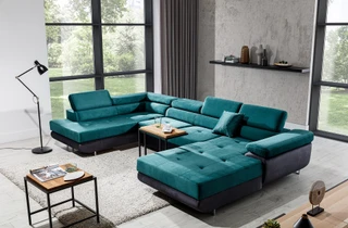 Cairnwell U Shaped Sofa Bed with Storage M37/M97