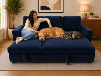 Kingston Corner Sofa Bed With Storage M77