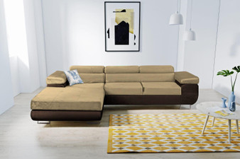 Armano (09-29) corner sofa bed with storage