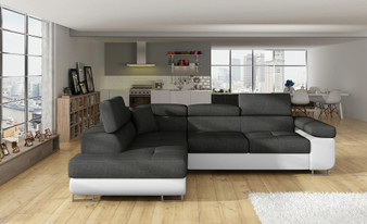 Glasgow Corner Sofa Bed with Storage S05/S17