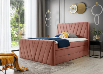 Somerset ViscoLuxe Bed with Storage N24