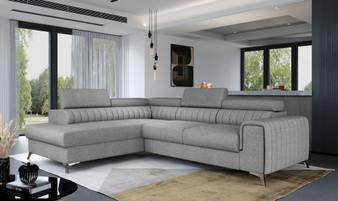 Leicester Corner Sofa Bed with Storage S21 (Left Corner Only)