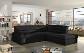 TranquilRelax Convertible Couch with Storage S11 Eco Leather (Right Corner Only)