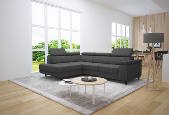 Lebus Ashley Corner Sofa Bed with Storage PS60