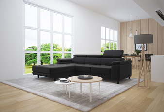 Pedro Corner Sofa Bed with Storage M97