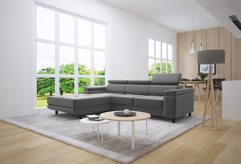 Pedro Corner Sofa Bed with Storage M85