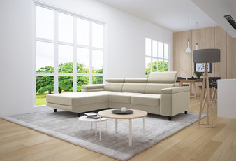 Pedro Corner Sofa Bed with Storage M02