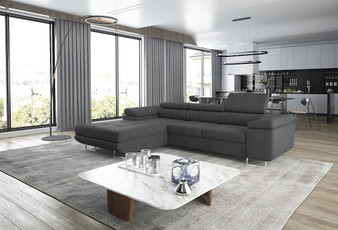 Jacobo Corner Sofa Bed with Storage PS60