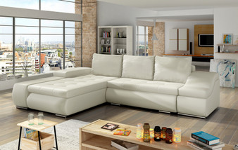 Birmingham corner sofa bed with storage S33