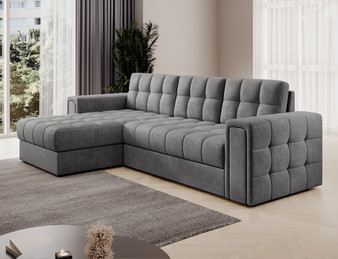 Ashcakes Corner Sofa Bed with Storage M85i