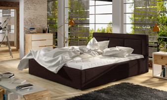 Breezy Upholstered Bed with Storage S26