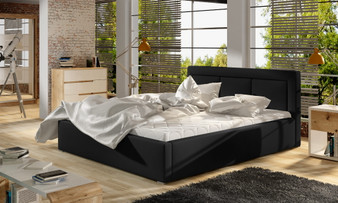 Breezy Upholstered Bed with Storage S11