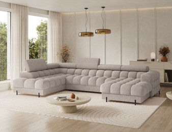 Momentum U Shaped Sofa bed with Storage RY18
