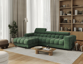 Momentum Corner Sofa Bed with Storage AM35