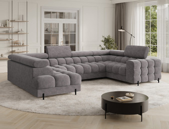 Ethan U Shaped Sofa bed with Storage AR04