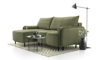 Tetbury Corner Sofa Bed with Storage LN37