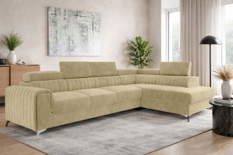 Leicester Long Corner Sofa bed with Storage M04 (Right Corner Only)
