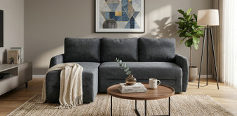 Kelsey Corner Sofa Bed with Storage LM75