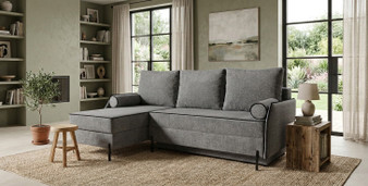Latton Corner Sofa Bed with Storage W2K7
