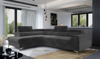 Ex Display Leicester Corner Sofa bed with Storage K22 (Left Corner Only)