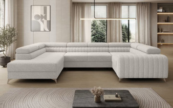 Leicester U Shaped Sofa bed with Storage RY01