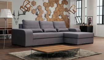 Ex Display Verna Corner Sofa Bed with Storage S05 (Right Corner Only)