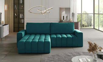 CloudComfort Corner Sofa Bed with Storage MV75