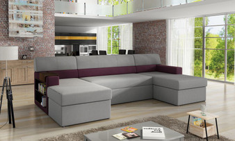 FlexiScape U Shaped Sofa Bed with Storage MV2218/MV2202