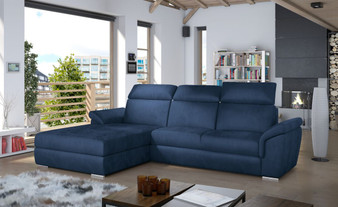 CushionComfort Corner Sofa Bed with Storage M77