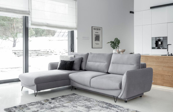 DreamLux Corner Sofa Bed with Storage P05-M84