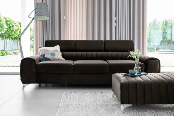 Leicester Sofa Bed & Pouf Set N22