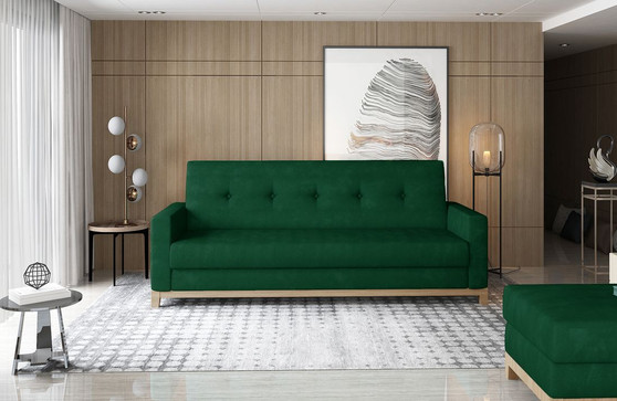 Haringey Convertible Sofa & Pouf Set M37