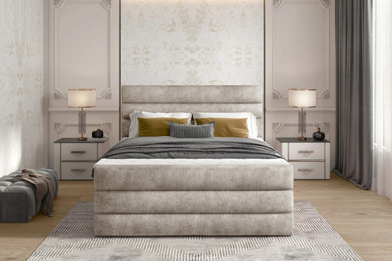 Ethan ViscoLuxe Bed with Storage D21