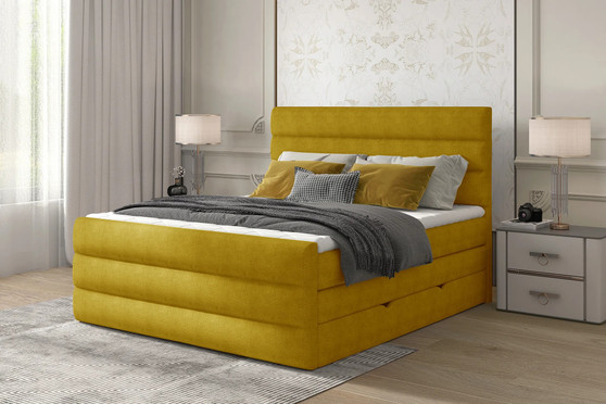 Ethan ViscoLuxe Bed with Storage O68