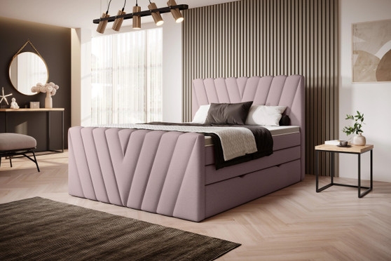 Somerset ViscoLuxe Bed with Storage GJ101