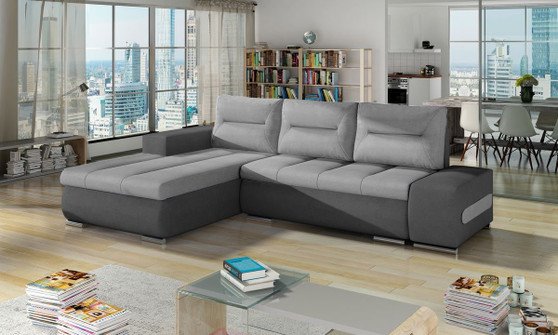 Liverpool Corner Sofa Bed with Storage SR83/SR93 (Left Corner Only)