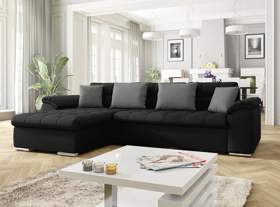 Ex Display Dover Corner Sofa bed with Storage K07 (without small pillows)