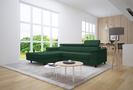 Pedro Corner Sofa Bed with Storage PS14