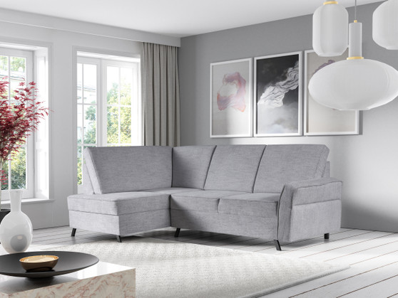 Emilia Corner Sofa Bed with Storage CR02