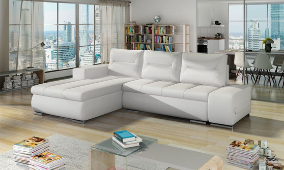 Liverpool corner sofa bed with storage S17