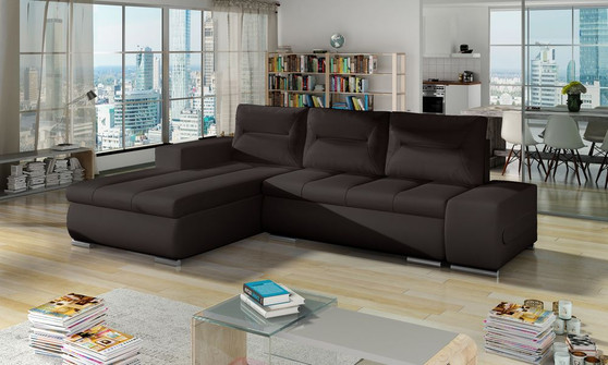 Liverpool corner sofa bed with storage S66