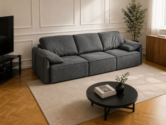 Ashanti 3-Way Electronic Corner Sofa Bed