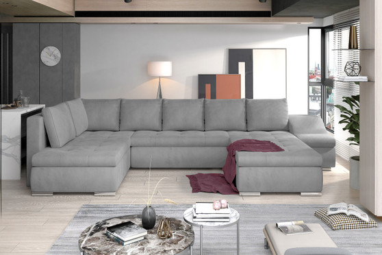 Manchester U Shaped Sofa Bed with Storage M84