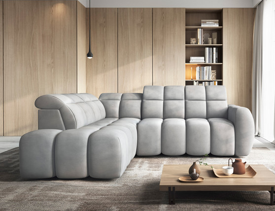 Kiki Electric Corner Sofa Bed with Storage SL04